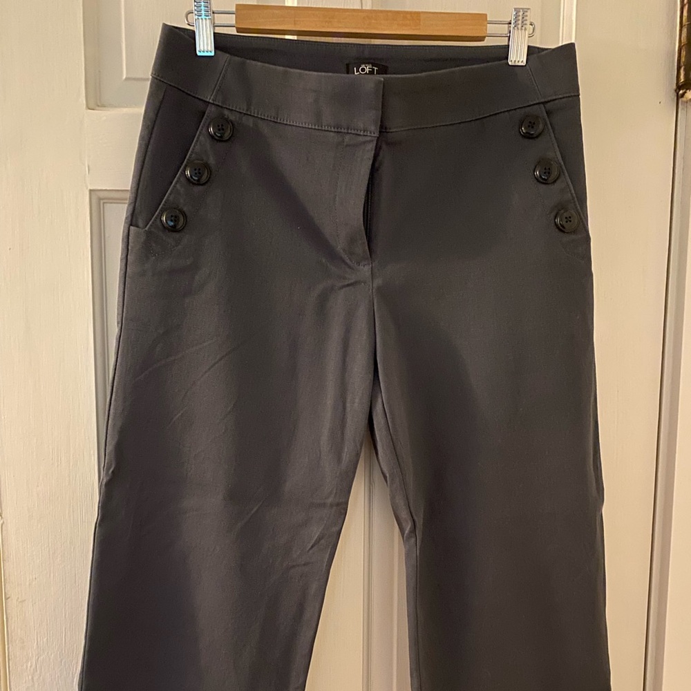 Cropped LOFT casual pants